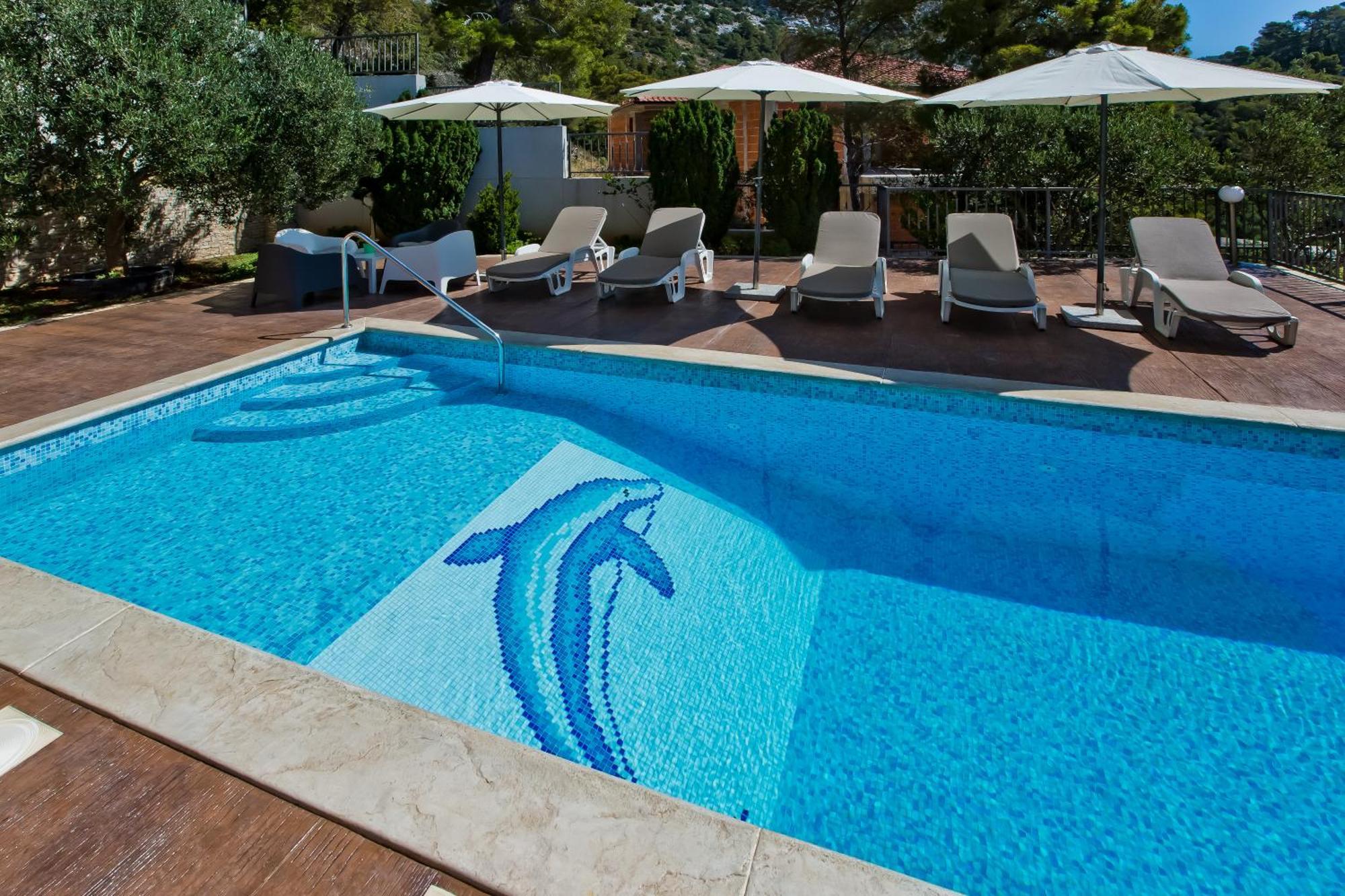 Luxurious Apartments Maslina With Beach Milna  Exterior foto